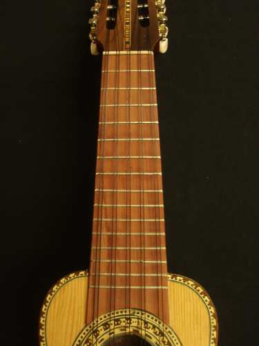 Charango fingerboard.