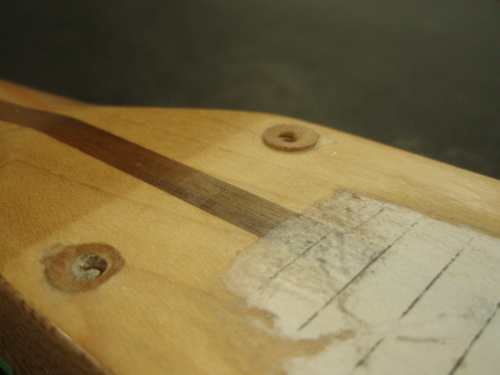 Dowels slipping out of neck