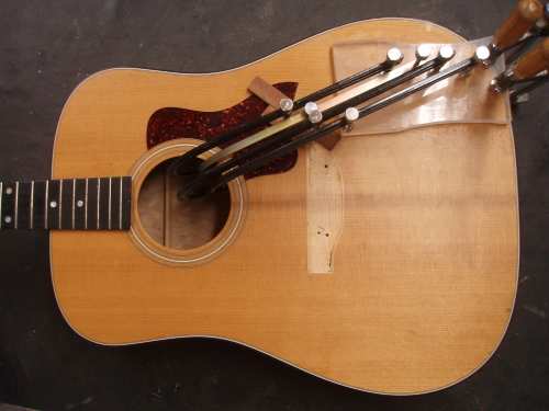 Gluing top crack on the Taylor 420