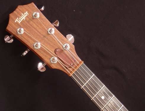 The frets have been dressed. The guitar is set up. Its ready for playing once again.