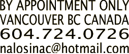 By Appointment Only contact information, Nicole Alosinac Luthiery