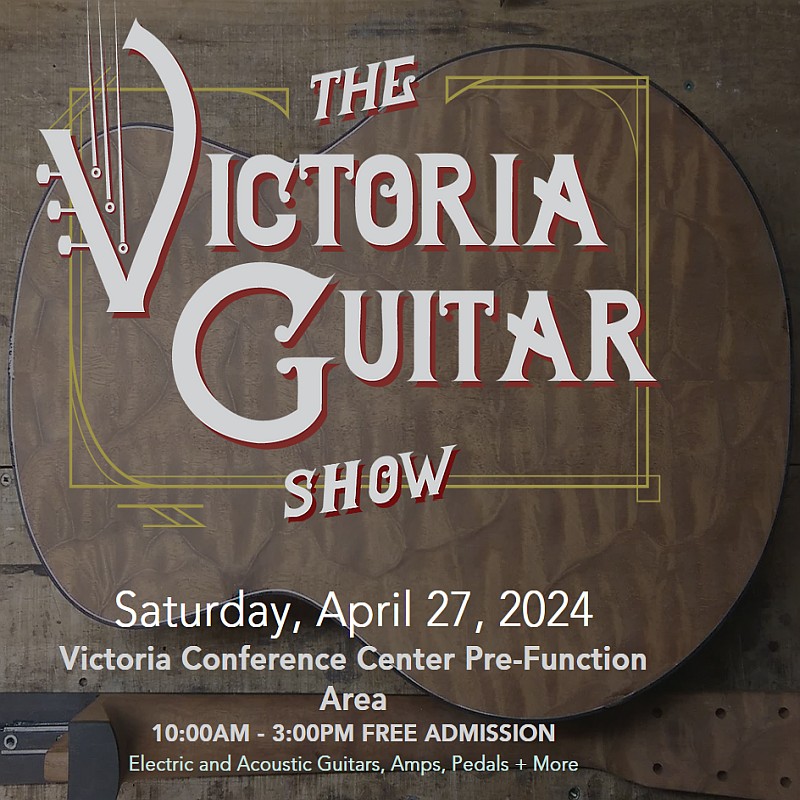Victoria Guitar Show 2024 poster.