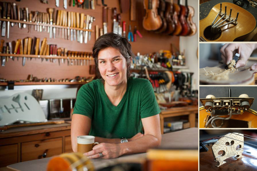 Vancouver luthier Nicole Alosinac