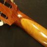 Here is a view of the repaired charango neck with a veneer in place of what used to be just thick glue.