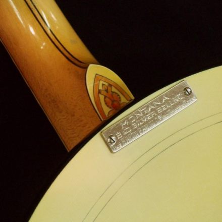 Refret of B&D Silverbell banjo by Nicole Alosinac Luthiery