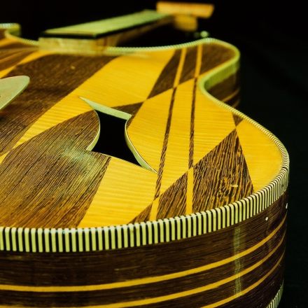 Repair of Huttl Guitar by Nicole Alosinac Luthiery