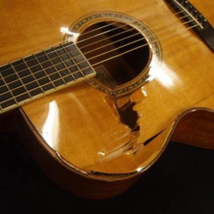 Top replacement on Larrivee J-05 by Nicole Alosinac Luthiery.